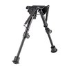 Il bipiede Harris BR auto-livellante 6-9" offre un meccanismo di livellamento rapido, regolazione dell'altezza e base S-Series per stabilità su terreni irregolari.