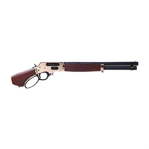 Die LEVER ACTION HRA AXE .410 ist kompakt, hat 5 Schuss, eine Ladeöffnung und bietet eine erstklassige Verarbeitung in zwei ikonischen Oberflächen.