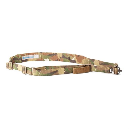 Il Vickers 2-to-1 RED Swivel Sling offre una transizione istantanea tra modalità 2-punti e 1-punto, con regolazione facile e costruzione resistente per ogni arma.