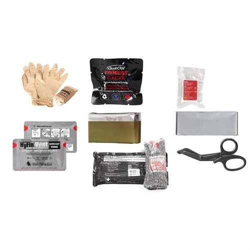 Das TRAUMA KIT NOW! bietet kompakte, kampferprobte Erste-Hilfe-Ausrüstung für lebensbedrohliche Verletzungen, ideal für Ersthelfer und zur Bekämpfung von Blutungen.