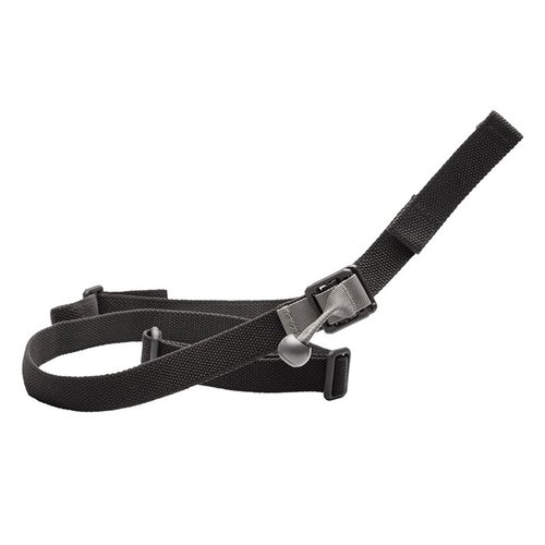 Le GMT Sling offre un ajustement facile et sécurisé avec un système de boucle en nylon résistant, évitant les problèmes des anciens modèles tout en étant confortable.