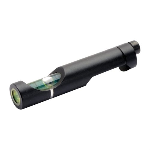 Livella per ottica SCOPE LEVELER RAIL MOUNT: livella precisa in alluminio aeronautico, si attacca a qualsiasi rail Weaver, include chiave esagonale per il montaggio.