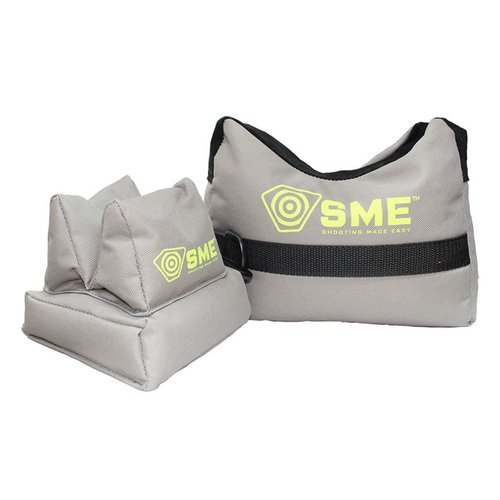 Die 2-teiligen Shooting Bags bieten stabilen Halt für dein Gewehr, sind aus robustem, wasserabweisendem 600d Polyester und verfügen über einen rutschfesten Boden.