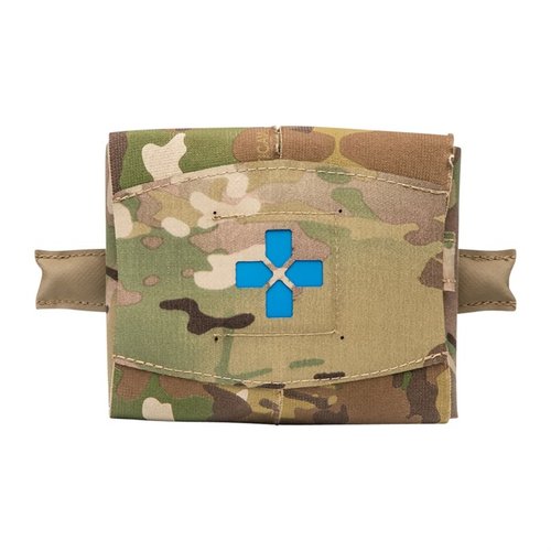 Das Micro Trauma Kit NOW! - PLUS+ ist 30% grösser, bietet schnellen Zugriff auf medizinische Ausrüstung und enthält alles für Notfälle, ideal für MOLLE-Systeme.