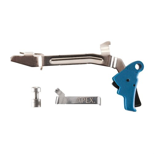 Das Polymer Action Enhancement Kit für Glock® Gen 3/4 bietet einen direkten Austausch der Abzugskomponenten für einen sanfteren Abzug und reduzierte Gewicht.