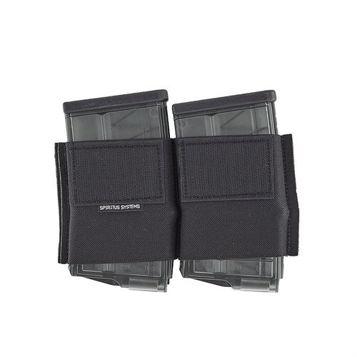 L'inserto per caricatori Spiritus Systems offre accesso silenzioso e rapido ai caricatori HK 417, con eccellente ritenzione grazie all'elasticità e al Velcro.
