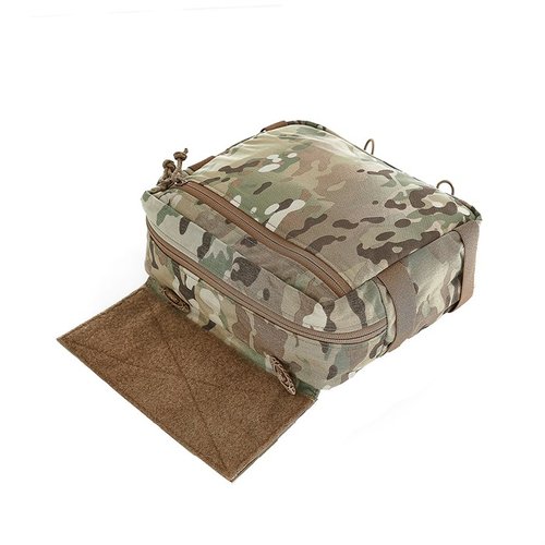 Le Lunchbox Pouch Mk2 de Spiritus Systems est polyvalent, idéal pour transporter des charges explosives, avec un design compact et des boucles élastiques pour un accès rapide.
