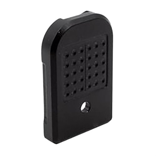 +0 ALUMINUM BASE PLATE pour S15, conçu en aluminium avec une meilleure prise grâce à trois découpes, et un plus grand dot matrix pour tes options de marquage.