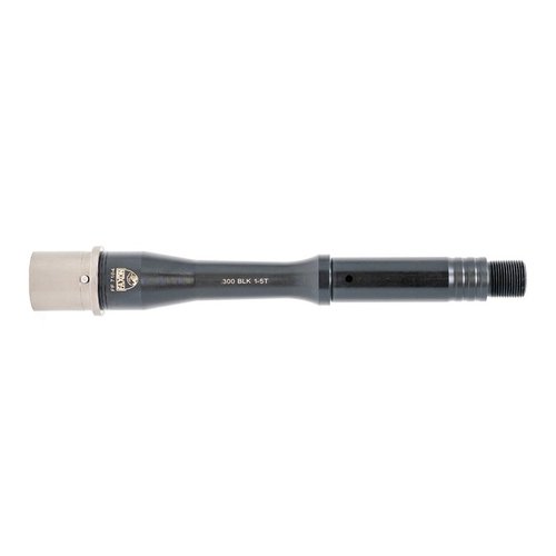 Die Faxon Match Series Gunner 300 BLK 7.5" mit 1:5 Twist bietet verbesserte Stabilität, geringes Gewicht und höchste Präzision für dein Schiessvergnügen.