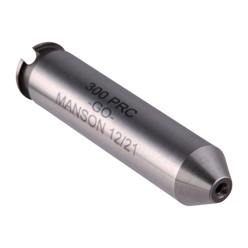 Die Manson Precision Rimless Cartridge Headspace Gauges bieten präzise Messungen, langlebige Konstruktion und eine grosse Auswahl an Kalibern für sicheres Schiessen.