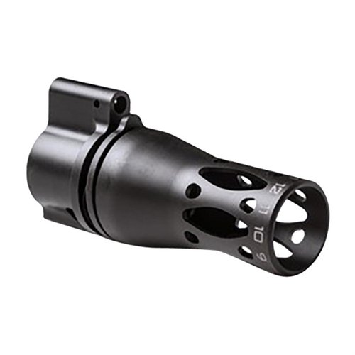 Il sistema di controllo gas RIFLESPEED™ offre regolazioni facili e precise, aumentando l'affidabilità, riducendo il rinculo e migliorando la precisione.