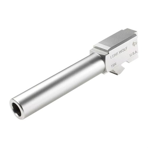 Il LWD M/19 per Glock 19 offre una precisione superiore, compatibilità con proiettili di piombo e acciaio inossidabile di alta qualità, senza necessità di modifica.