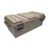 Scopri l'AMMO CRATES MTM: una robusta cassa per munizioni in polymer 🛡️, ideale per il trasporto e la conservazione di munizioni multi-calibro.