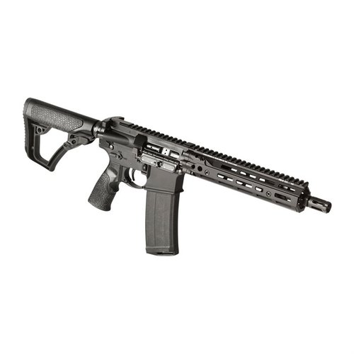 Die DD4 MK18RIII 5.56MM bietet weniger Gewicht und mehr Flexibilität mit einem ambidextrösen Lower und einem leichten RIS III Rail für optimale Handhabung.