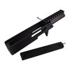 Der OPENTOP 11/22 Stripped Receiver von Fletcher Rifle Works ist CNC-gefräst aus Billet-Aluminium, schwarz eloxiert und ermöglicht eine einfache Demontage ohne den Abzug zu entfernen.