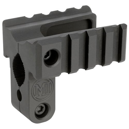 Le MI AK Light & Laser Mount est léger, robuste, et s'installe facilement sans modifier ton arme, tout en permettant d'accéder à la tige de nettoyage.