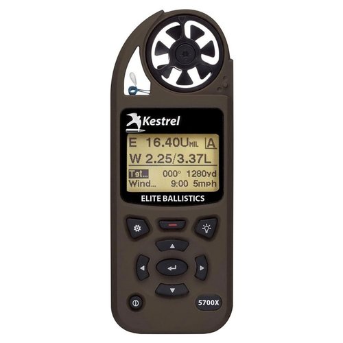 Il KESTREL 5700X offre soluzioni di tiro rapide e precise per lunghe distanze, con un processore potenziato e connettività Bluetooth® per dati ambientali.