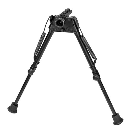 Der S-L2-MLOK BIPOD von HARRIS ist ultraleicht, selbstnivellierend und ideal für unebenes Gelände – perfekt für die Prone-Position oder Benchrest.