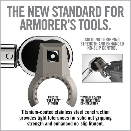 Il Real Avid Armorer's Master Kit AR-15 Pro offre strumenti di alta qualità per assemblare e mantenere il tuo AR-15, incluso un torque wrench preciso e blocchi di lavoro.