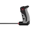 Il BORE-MAX SMART ROD offre un'impugnatura ergonomica verticale, un'asta in carbonio premium con cuscinetto ultra-glide per una pulizia efficace e senza sforzo.
