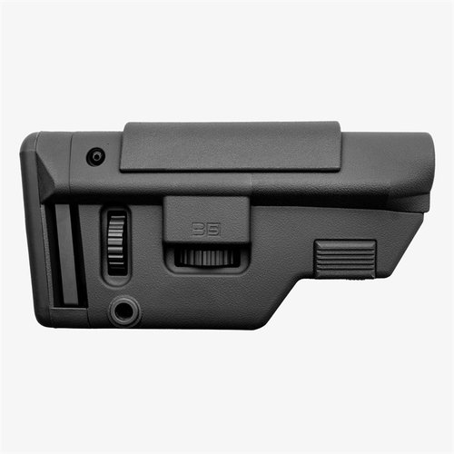 Der B5 Systems Collapsible Precision Stock bietet eine verstellbare Wangenauflage, M-LOK®-Befestigung und ist perfekt für Mil-Spec Karabiner. Made in USA!