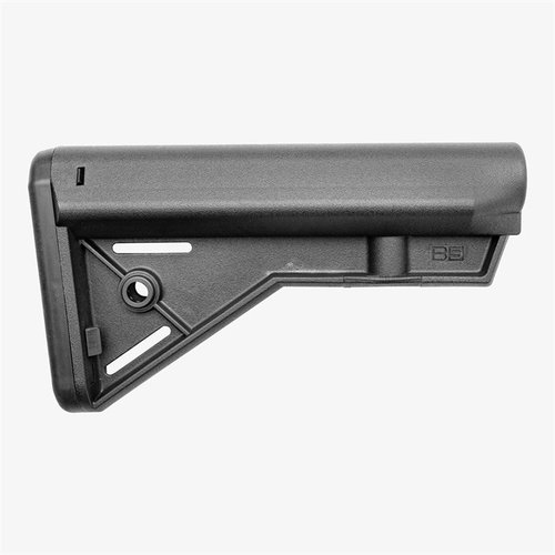 Der AR-15 Bravo Stock bietet ergonomischen Wangenauflage, rutschfeste Polsterung und robuste QD-Sling-Montagen für optimale Leistung und Komfort.
