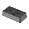 Il supporto ottico offset Arisaka offre un montaggio modulare a 35 o 45 gradi, compatibile con vari red dot, mantenendo un co-witness basso e una facile reversibilità.