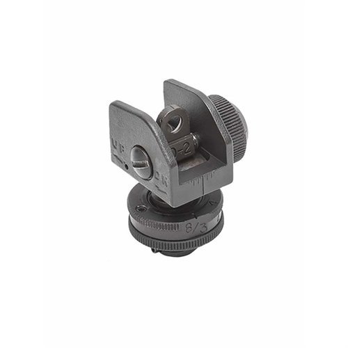 Kit completo A2 Rear Sight Assembly per un'installazione precisa e personalizzabile su A2 upper receiver, include tutti i componenti necessari per un montaggio facile.