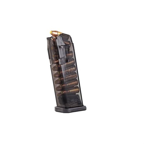 Das ETS transparente Magazin für Glock 19 bietet Sichtbarkeit, Zuverlässigkeit und einfache Reinigung, ideal für alle Glock-Modelle und extrem belastbar.