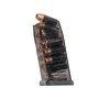 .45 MAG pour Glock® 21, 30, 41, résistant aux chocs, facile à démonter, corps translucide pour voir tes munitions, et compatible avec les extensions Glock®.