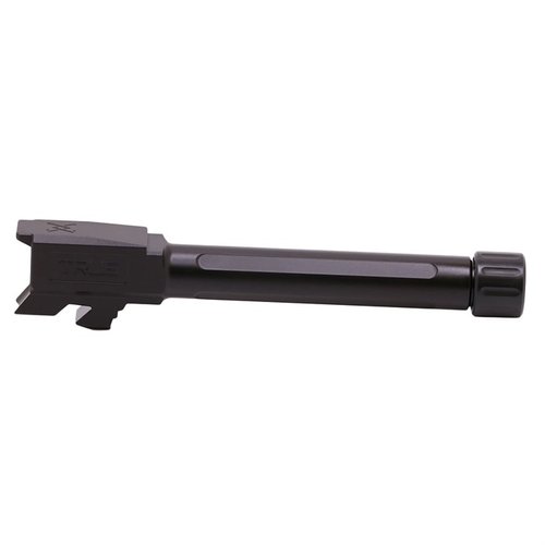 Améliore la précision de ton Hellcat Pro 9mm avec ce canon fileté de 3,7" en acier inoxydable 416R, facile à installer et compatible avec de nombreux accessoires.