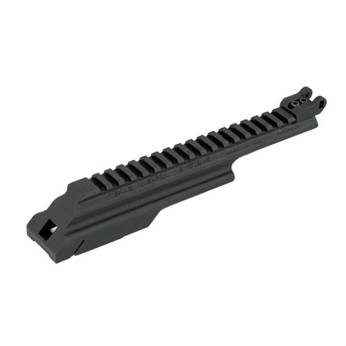 Il KRINKOV GEN-3 Dog Leg Rail offre un montaggio robusto e bilanciato per ottiche, proteggendo dagli alti calori e preservando le qualità di smontaggio dell'AK.