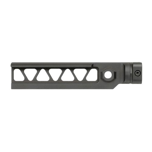 Die ALPHA SERIES M4 BEAM STOCKS bieten eine robuste Konstruktion, ein flexibles Design für verschiedene Stock-Anschlüsse und eine lebenslange Garantie – perfekt für deine Waffe!