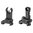 ERATAC BACKUP FRONT & REAR SIGHT FOR HK TYPE RIFLES W/PICATINNY