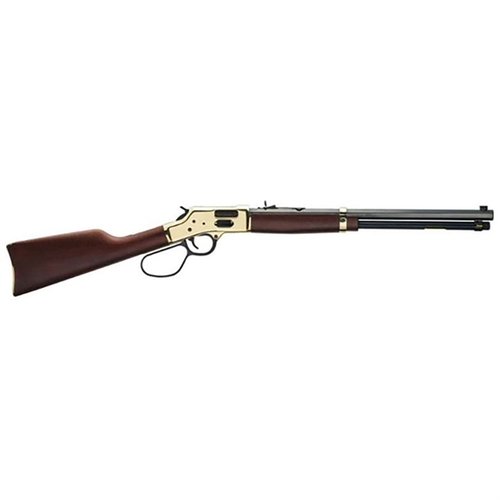 Non lasciarti ingannare dal look retro; il fucile lever action Big Boy Brass offre affidabilità, precisione e un design tradizionale con canna ottagonale da 20".