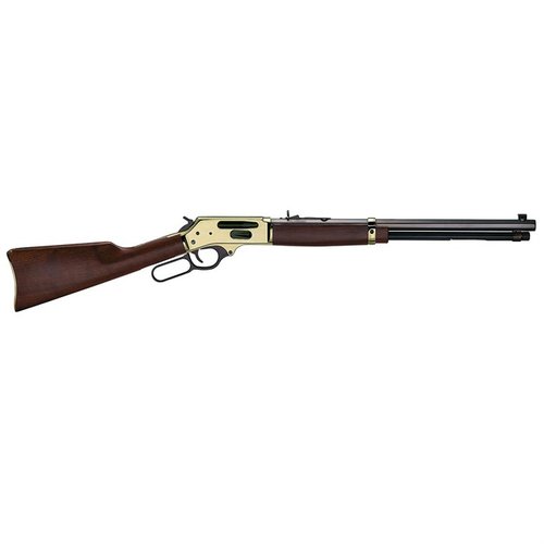 Le fusil à levier .30-30 de Henry, avec son canon octogonal de 20", son récepteur en laiton et son action précise, est parfait pour revivre l'ère dorée de la chasse.