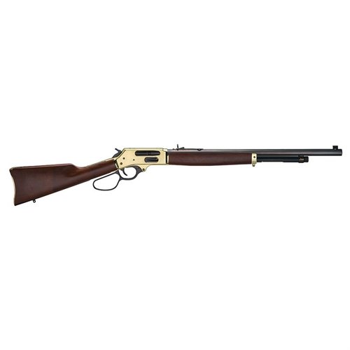 Le H010B de Henry Repeating Arms est un fusil à levier .45-70 élégant, parfait pour la chasse au gros gibier, avec une belle crosse en noyer américain.