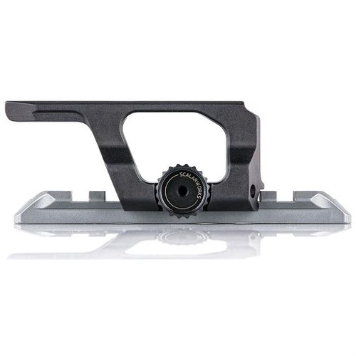 Il montaggio SCALARWORKS Aimpoint PRO offre un meccanismo a sfera brevettato, la massima leggerezza e resistenza in alluminio 7075-T6 per una precisione senza pari.