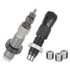 Das BUSHING FULL LENGTH-ULTRA MICROMETER DIE SET für 6.5 Creedmoor bietet präzise Fertigung mit einem Full-Length Bushing Die und einem Bench Rest® Ultra Micrometer Seater Die.