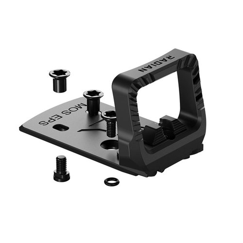 Der Radian GUARDIAN Optic Mounting System bietet ultimativen Schutz für dein Rotpunktvisier, mit STUD-LOK™ für maximale Sicherheit und TRU-SEAL™ für Wasserdichtigkeit.