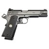 Die CQB 1911 Elite bietet dir eine robuste Carbonstahlkonstruktion, Bullet Proof® Teile, präzisen 5" Lauf und ergonomische G10 Griffe für optimalen Grip.