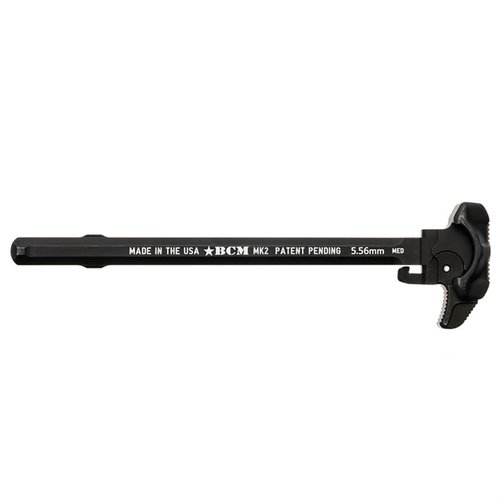 Der BCM Mk 2 Charging Handle bietet ein schnelles, sicheres Handling, optimierte Gasabfuhr und eine robuste, beidhändige Konstruktion aus leichtem 7075 T6 Aluminium.