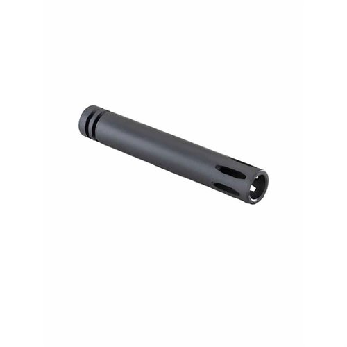 Der AR-15 Flash Hider für 223 Remington/5.56x45 NATO bietet eine Länge von 5,5", ist aus 4150 Chrome Molly Steel und hat ein schwarzes Manganese Phosphate-Finish.