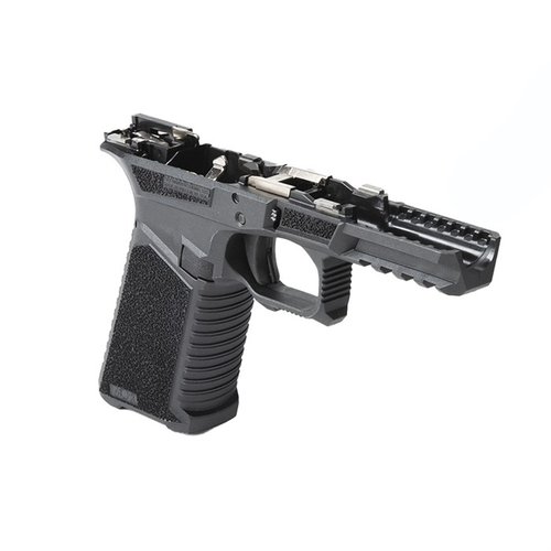 Le cadre SCT 17 est entièrement assemblé, compatible Glock Gen 3, avec une ergonomie avancée, un rail Picatinny et des caractéristiques pour un contrôle optimal.