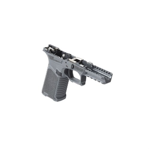 Il telaio SCT 17 è completamente assemblato, compatibile con Glock Gen 3, offre ergonomia avanzata, rilascio rapido del caricatore e una guida Picatinny.