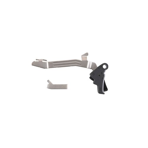 Il Kit di Miglioramento dell'Azione per Glock® offre un grilletto in polimero Apex con riduzione del viaggio e un distacco netto a 4.5lbs, per un'operazione più fluida.