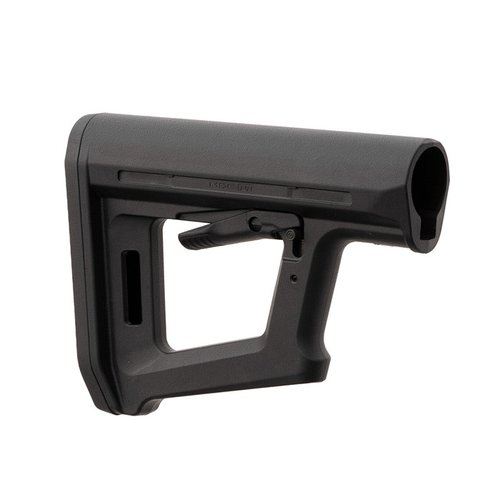 Le MOE PR Carbine Stock est léger, minimaliste, avec un repose-main pour plus de précision, un support de sac et une compatibilité avec les CTR Cheek Risers.