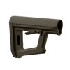 Le MOE PR Carbine Stock est léger, offre un repos pour la main avant, est compatible avec les CTR Cheek Risers et dispose d'un M-LOK pour attacher une sangle.