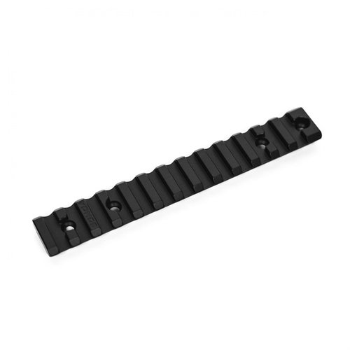 Die SCOPE RAIL PICATINNY für Ruger American bietet präzise Passform, hohe Stabilität aus T7075 Aluminium und 20MOA Neigung für längere Schüsse.