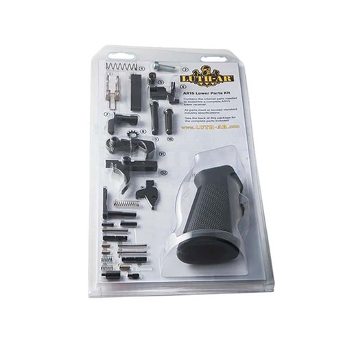 Le kit complet Luth-AR .308 contient toutes les pièces de qualité militaire pour assembler ton lower receiver AR, assurant durabilité et performance.